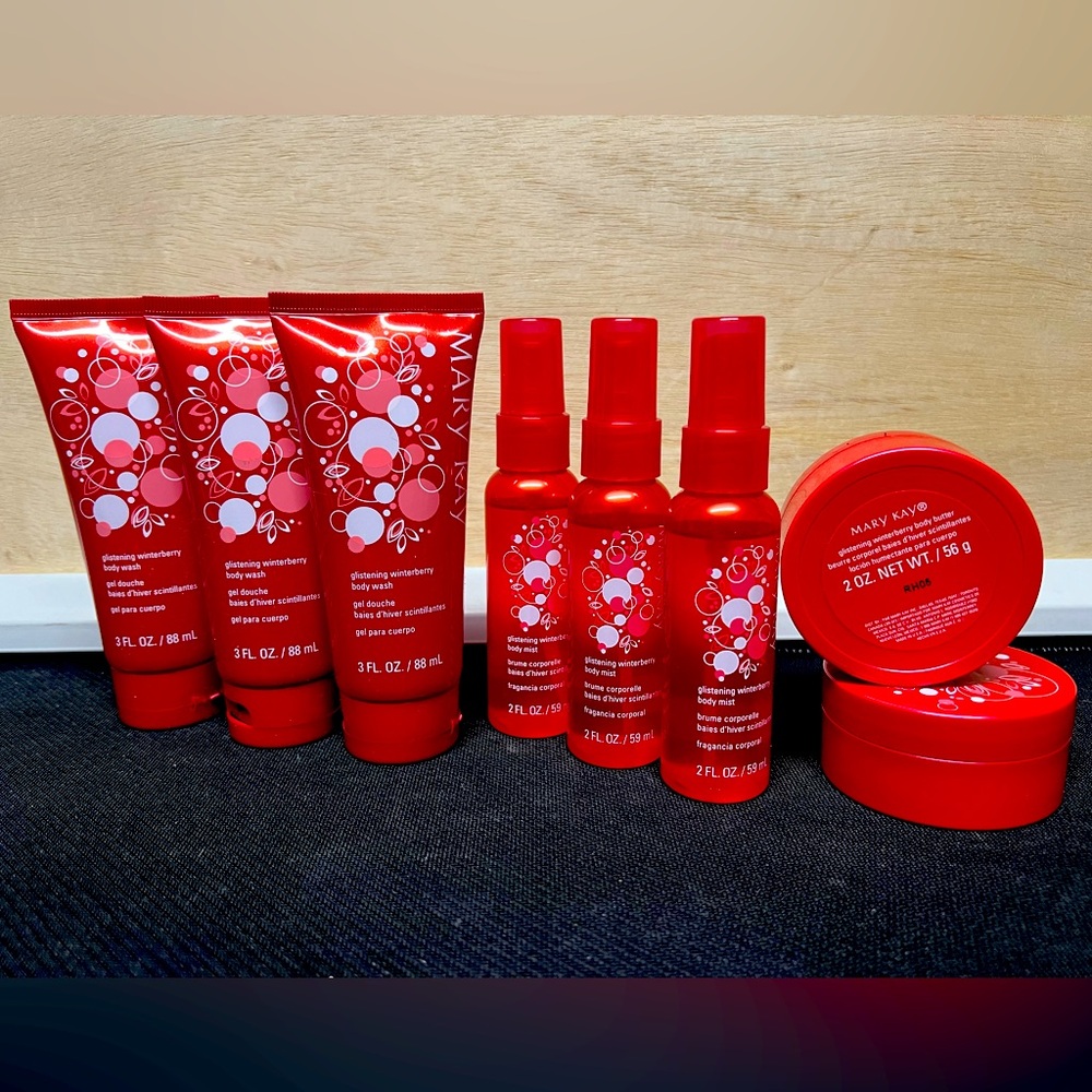 Mary Kay Body Care Set - Glistening Winterberry *discontinued*